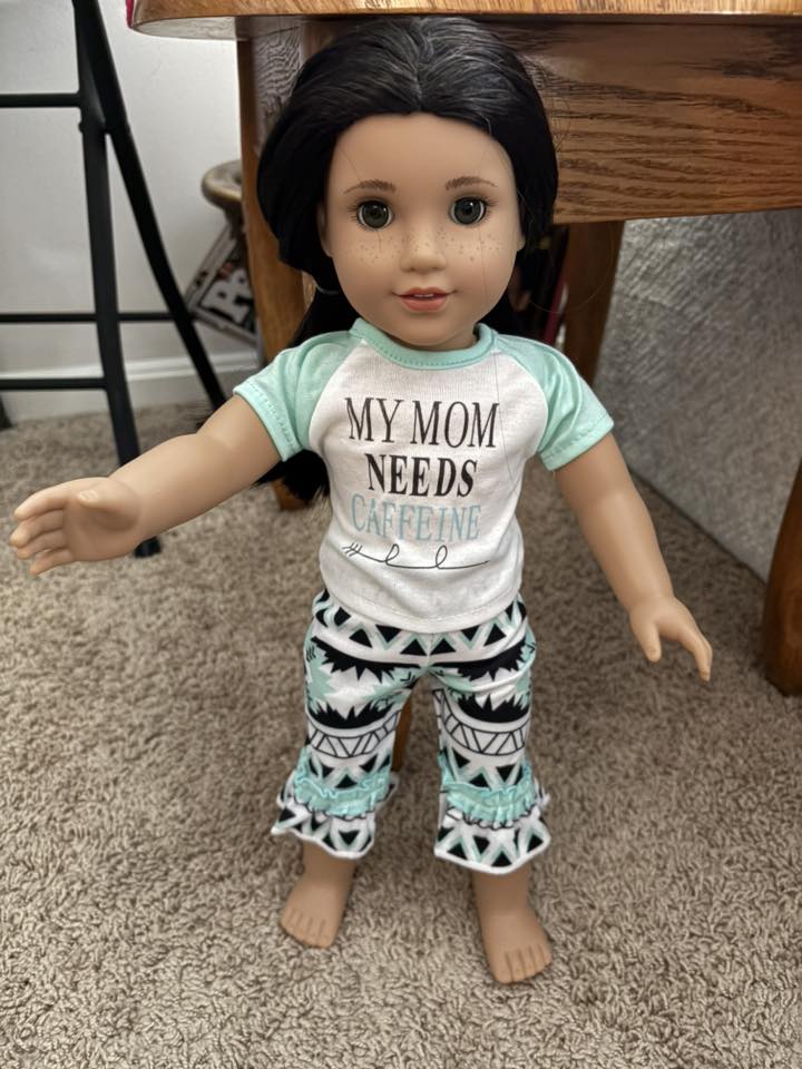 Caffeine Crazy PJ Set