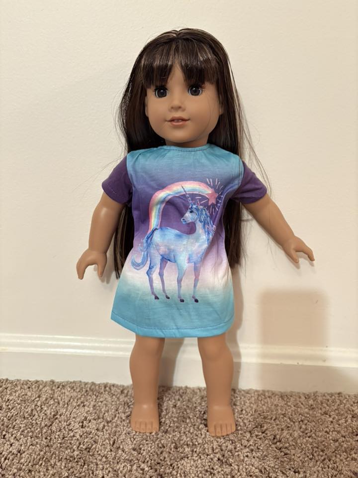 Majestic Unicorn Nightgown