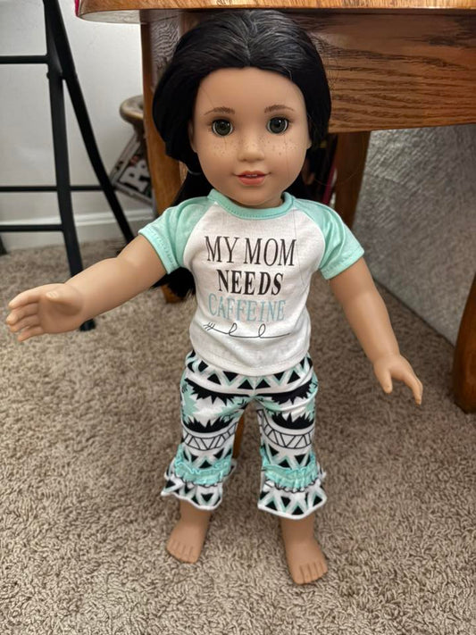 Caffeine Crazy PJ Set