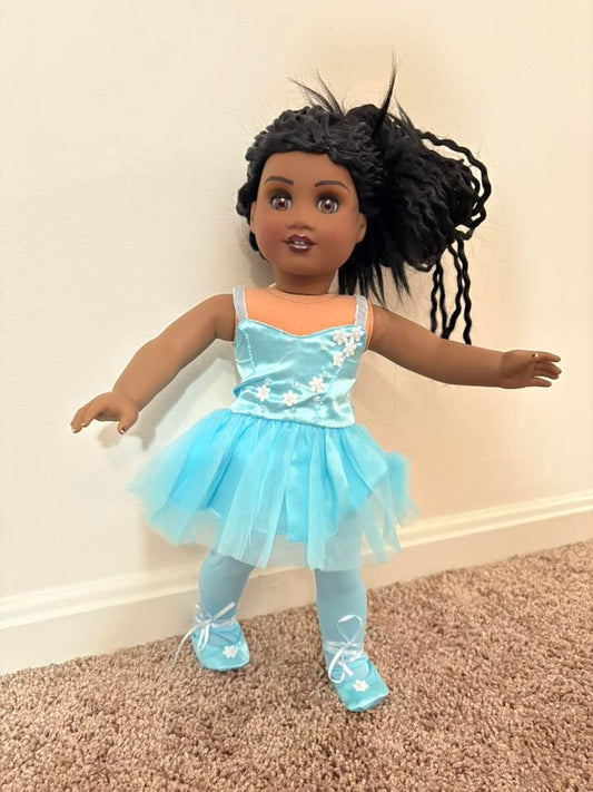 Blue Ballerina Set